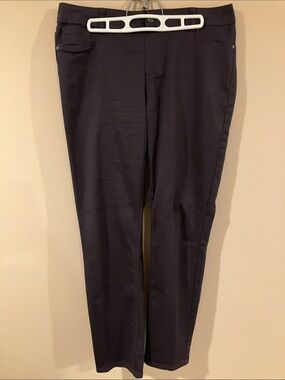 Peter Nygard Dark Gray Pull-On Ponte Pants